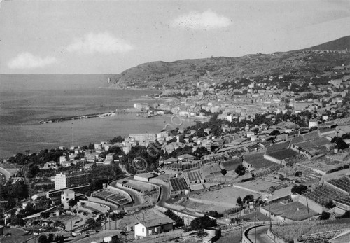 Cartolina Sanremo coltivazione di fiori 1969 timbro conferenza tecnica marina