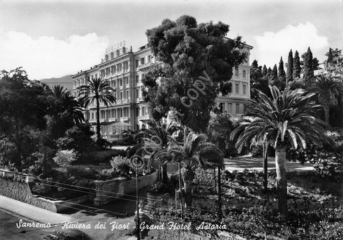 Cartolina Sanremo Grand Hotel Astoria