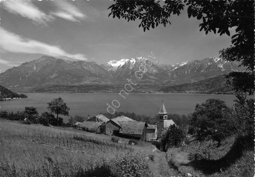 Cartolina Santa Croce del Lago Panorama