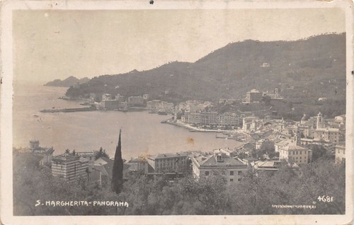 Cartolina Santa Margherita Ligure Panorama 1928