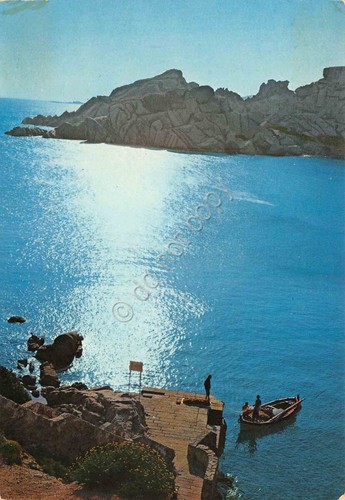 Cartolina Santa Teresa di Gallura Capo Testa Cala Spinosa controluce …
