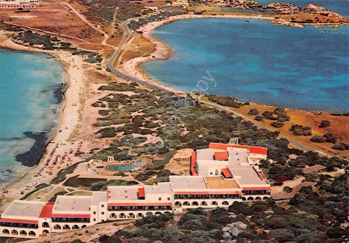 Cartolina Santa Teresa di Gallura Capo Testa panorama aereo case …