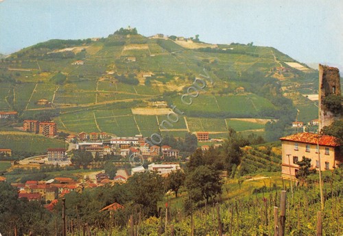 Cartolina Santo Stefano Belbo Panorama da Sud Est