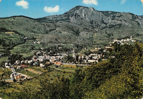 Cartolina Santo Stefano d'Aveto panorama 1974