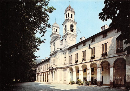 Cartolina Santuario dell'Acquasanta anni '60