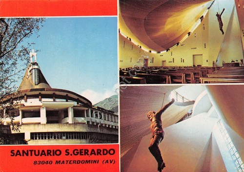 Cartolina Santuario San Gerardo Maiella vedute 1983