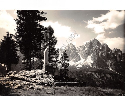 Cartolina Sappada Monte Siera dal Colle Bellavista 1962