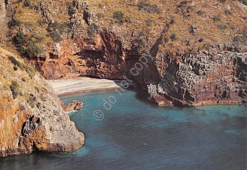 Cartolina Sapri Canale di Mezzanotte Spiaggia anni '80