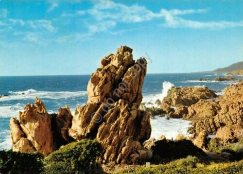 Cartolina Sardegna Costa Paradiso Rocce Rosse Trinità d'Agultu (Sassari)