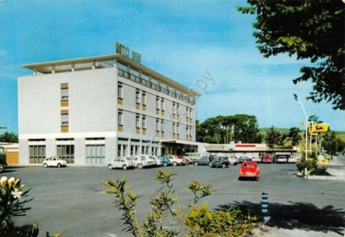 Cartolina Sardegna Macomer Motel Agip 1976