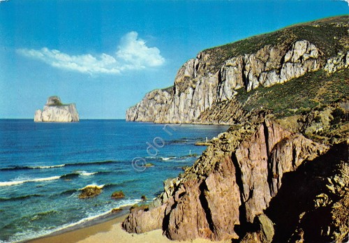 Cartolina Sardegna Nebida Pan di Zucchero (Cagliari)