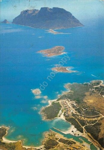Cartolina Sardegna Porto San Paolo La Corallina panorama aereo