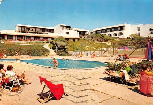 Cartolina Sardegna Santa Teresa Hotel Capo Testa e due mari …