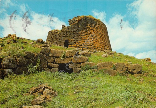 Cartolina Sardegna Torralba Nuraghe de Oes (Sassari)
