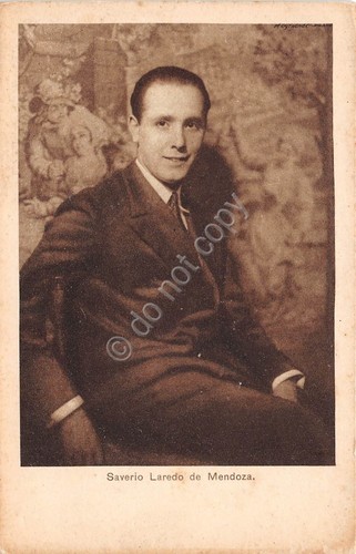 Cartolina Saverio Laredo de Mendoza