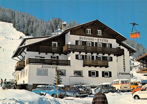 Cartolina Selva di Val Gardena Pensione Freina (Bolzano)