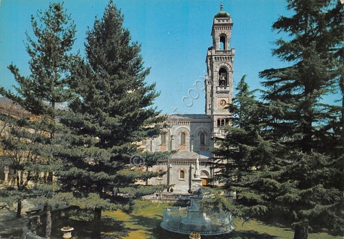 Cartolina Selvaggio di Giaveno Santuario N.S. di Lourdes 1990 (Torino)