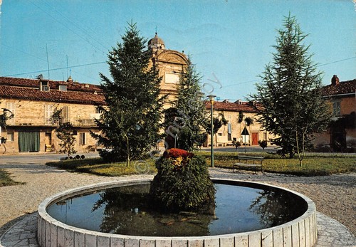 Cartolina Servigliano Fontana Porta Clementina 1978