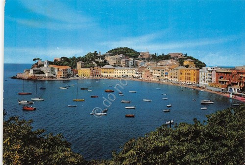 Cartolina Sestri Levante Baia del Silenzio la penisola case in …