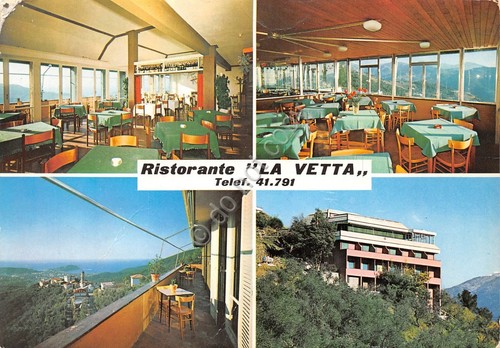 Cartolina Sestri Levante San Bernardo Ristorante La Vetta vedute grinze …