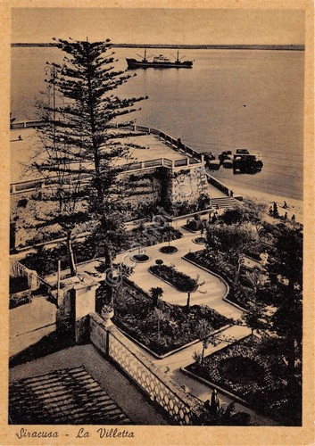 Cartolina Siracusa la Villetta Alterocca Terni