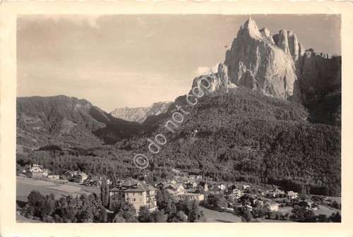 Cartolina Siusi allo Scillar panorama 1960 (Bolzano)