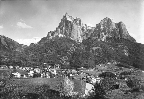 Cartolina Siusi allo Scillar panorama (Bolzano)