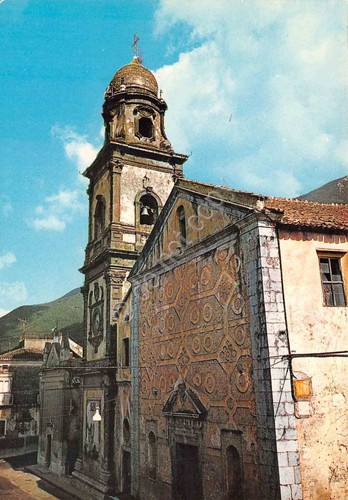 Cartolina Solopaca Chiesa Madre anni '80