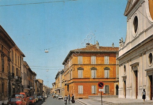 Cartolina Soresina Via Genoia