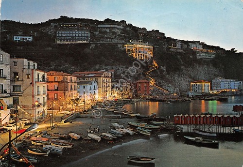 Cartolina Sorrento Marina 1986 (Napoli)