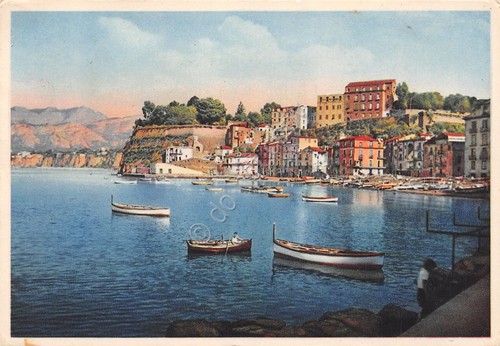 Cartolina Sorrento Marina anni '50 (Napoli)