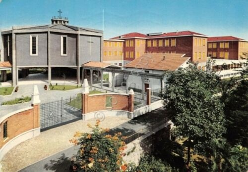 Cartolina Sotto il Monte Giovanni XXIII Seminario PIME 1974