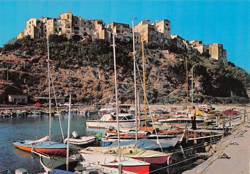 Cartolina Sperlonga Porticciolo animata anni '90