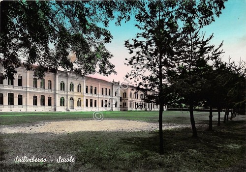 Cartolina Spilimbergo - Scuole - anni '80 (Pordenone)