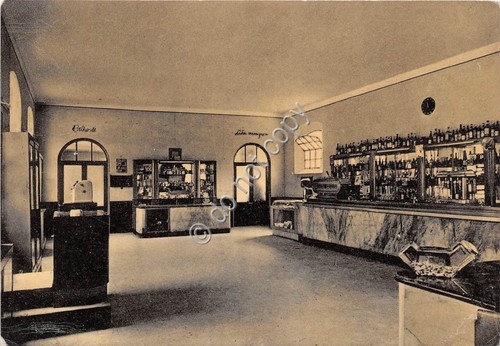 Cartolina Spoleto Scuola Allievi Sottufficiali Bar 1954