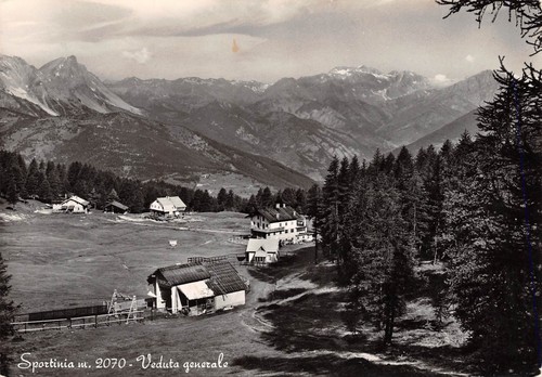 Cartolina Sportinia Panorama 1963 (Torino)