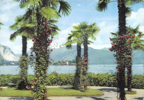 Cartolina Stresa Isola Bella dal giardino del Regina Palace Hotel …