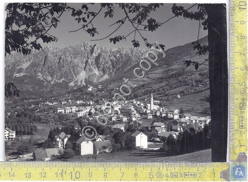 Cartolina Tambre d'Alpago - panorama - 1963 (Belluno)