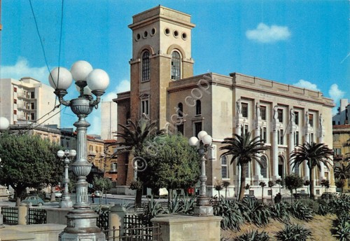Cartolina Taranto Lungomare Palazzo delle Poste 1970