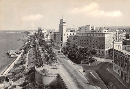 Cartolina Taranto Lungomare Vittorio Emanuele 1969