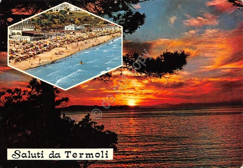 Cartolina Termoli 2 vedute (Campobasso)