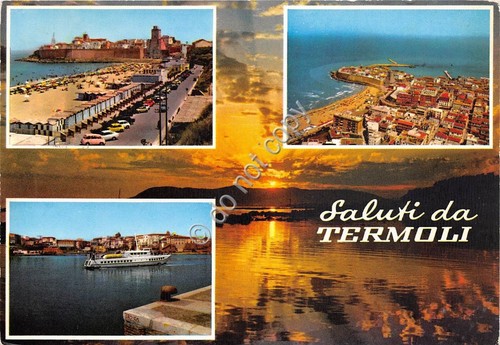Cartolina Termoli saluti da vedutine (Altre tematiche)