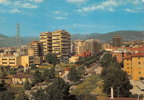 Cartolina Terni panorama parziale 1992