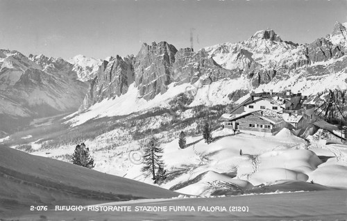 Cartolina Tofana Pocol Sport Hotel 1948