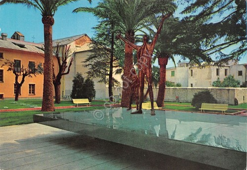 Cartolina Toirano Monumento ai Caduti