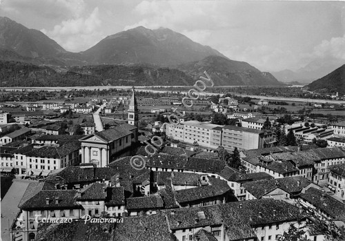 Cartolina Tolmezzo Panorama