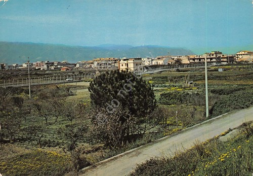 Cartolina Tonnarella Messina Panorama 1990
