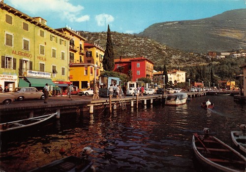 Cartolina Torbole Lago di Garda panorama 1980