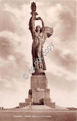 Cartolina Torino Faro della Vittoria