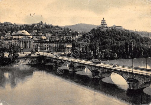 Cartolina Torino Gran Madre timbro ISNSE Argonne National Laboratory Lemont …